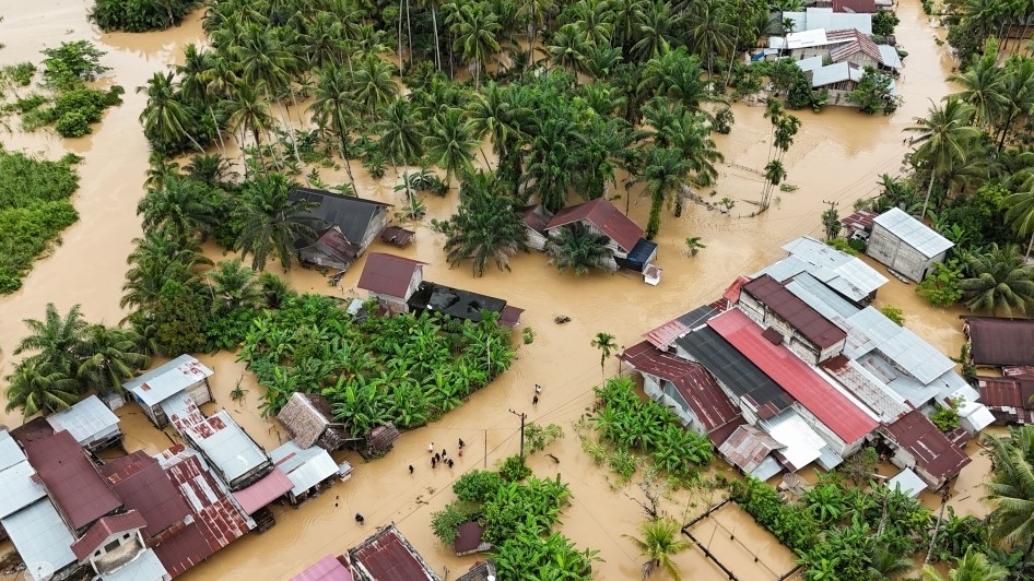 Foto Udara Bencana Sumatera Banjir dan Longsor