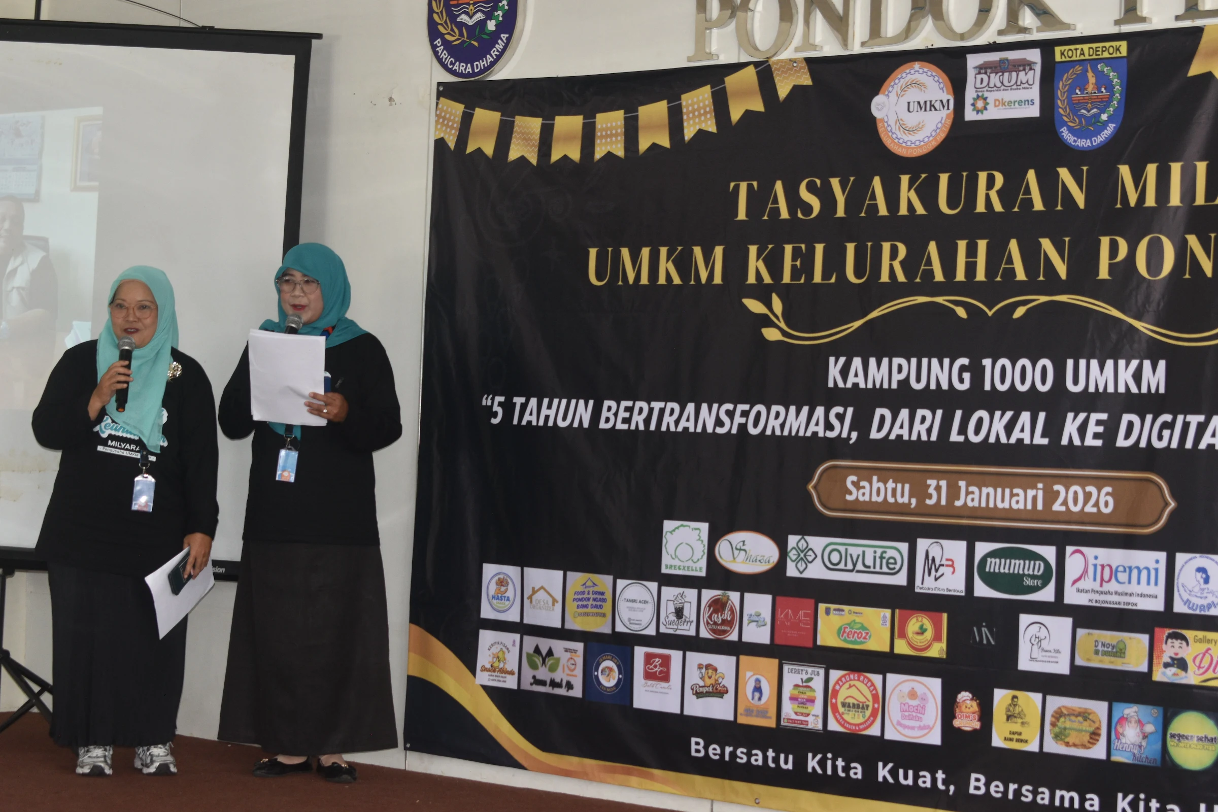 Milad ke-5 UMKM Pondok Petir di Aula Keluarahan Pondok Petir RAT 5435